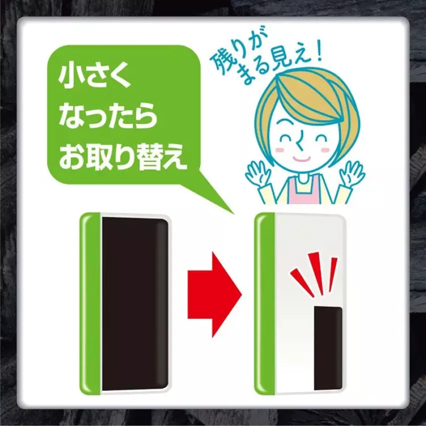 日本製 雞仔牌備長炭脫臭炭 - 鞋櫃用|圖片 5
