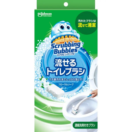 日本版 SC Johnson Scrubbing Bubbles 可沖走廁所刷|圖片 2