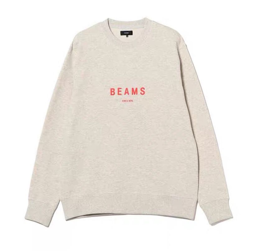 [限時預購] 2026年秋季新品✨BEAMS BOY經典字母印花圓領套頭長袖衛衣