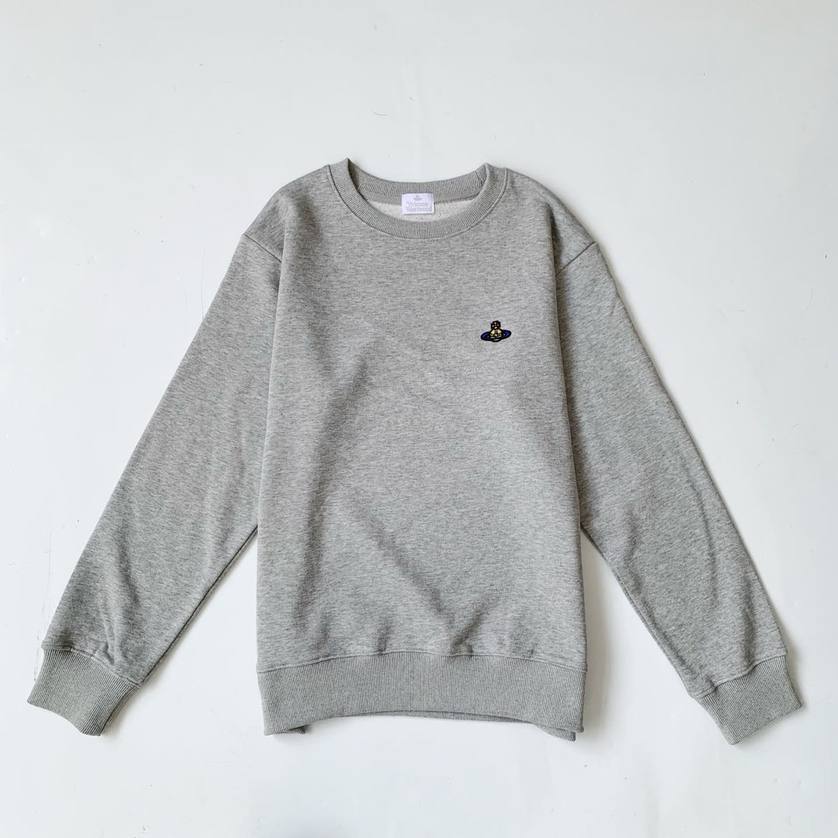 [限時預購] ️2026年秋冬新品✨Vivienne Westwood西太后前刺繡瓦片長袖衛衣