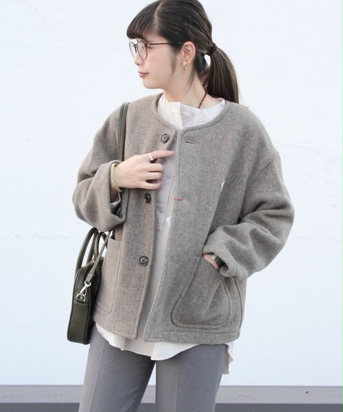 [限時預購] ️2026年秋冬新款✨Danton毛呢外套