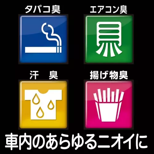 [現貨] 日本製造 雞仔牌備長炭脫臭炭 - 車內座椅底用