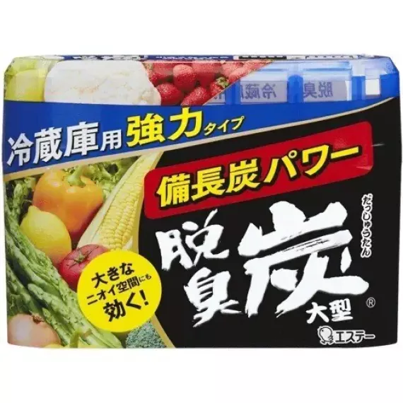 [現貨] 日本製造 雞仔牌備長炭脫臭炭 - 大型雪櫃用