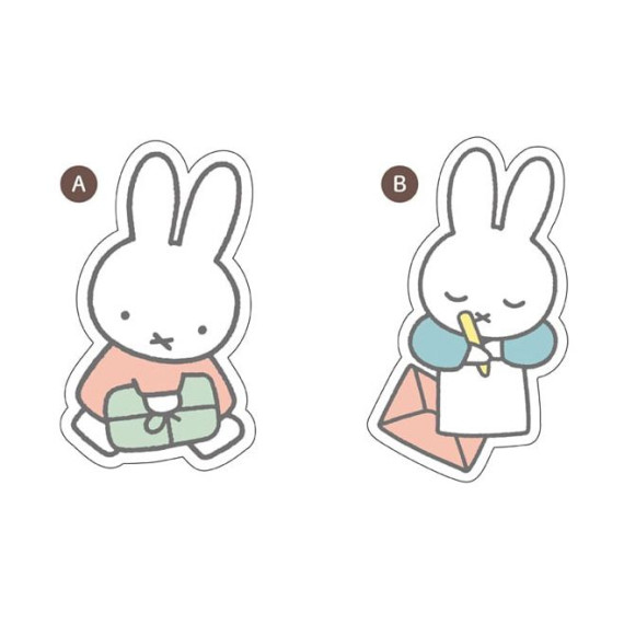 [現貨] 日本製造 郵局限定 miffy 造型明信片 便條紙組合