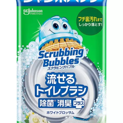 [現貨] 日本版 SC Johnson Scrubbing Bubbles 可沖走廁所刷