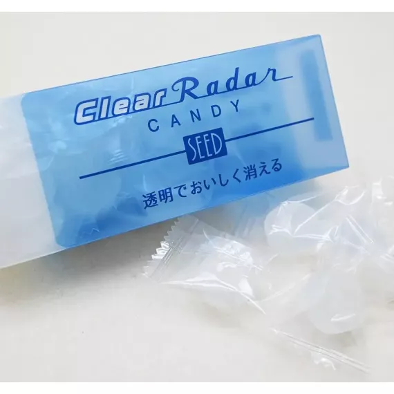 [現貨] 日本製造 SEED Clear Radar Candy 透明薄荷糖 