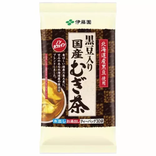 [現貨] 日本製造 伊藤園黑豆麥茶茶包 8g X 30袋